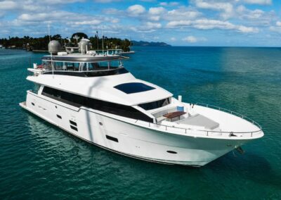 Profile | SURPLUS LINES - 91′ 8″ (27.94m) Hatteras 2019 Flybridge Motor Yacht