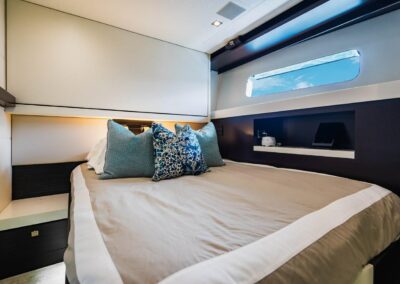 Twin Guest Stateroom Converted - Starboard Side | SURPLUS LINES - 91′ 8″ (27.94m) Hatteras 2019 Flybridge Motor Yacht
